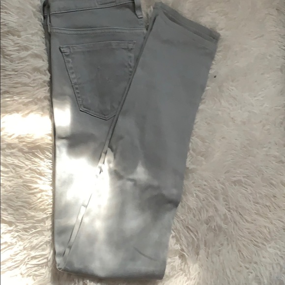 Gray Stilt Cigarette Skinny Leg - Picture 4 of 7